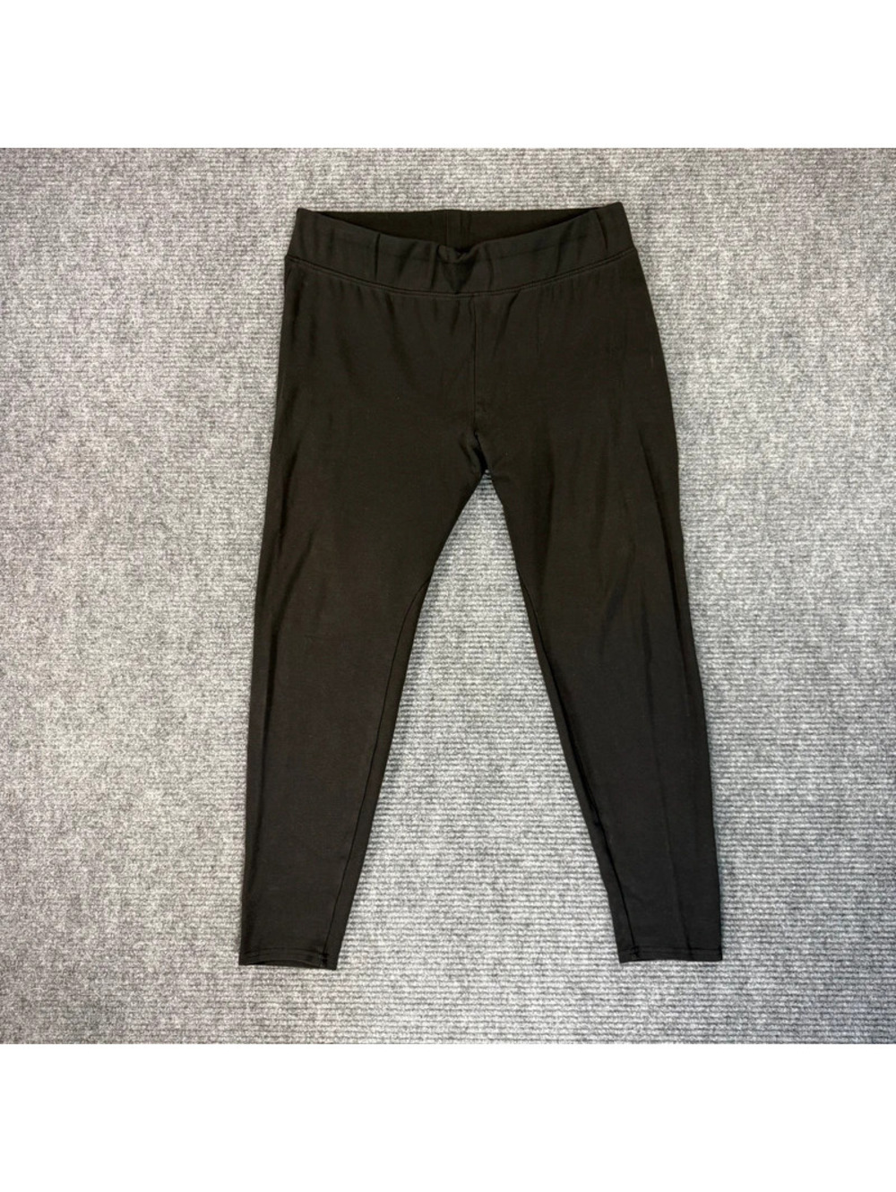 A New Day Pants Womens 1X Black Pull On Joggers Stretch